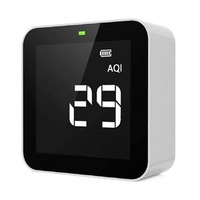 Temtop M10 Air Quality Monitor Indoor Air Quality Tester AQI PM2.5 VOCs Formaldehyde Detector for Home Air Testing, US Certified Air Sensor