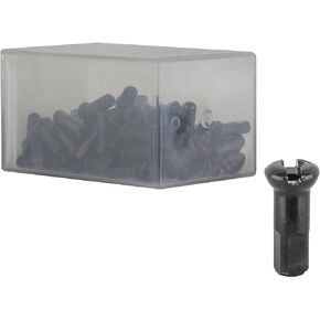 DT Swiss Pro Head 2.0 x 12mm Black Brass Nipple Box of 100