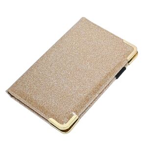 Server Book for Waitress Organizer Wallet for Women Cute, Receipt Holder Presenter 5 Pockets Waiter Accessories (Glitter Gold)