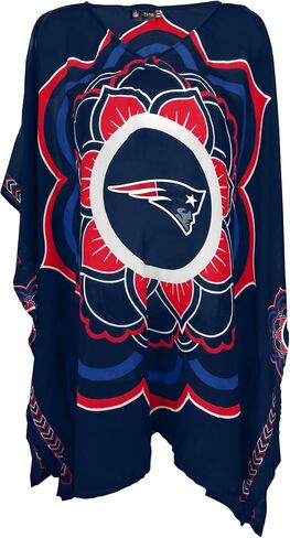 Littlearth New England Patriots NFL Sheer Caftan with Flower Design in Saudi Arabia