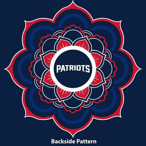 Littlearth New England Patriots NFL Sheer Caftan with Flower Design in Saudi Arabia