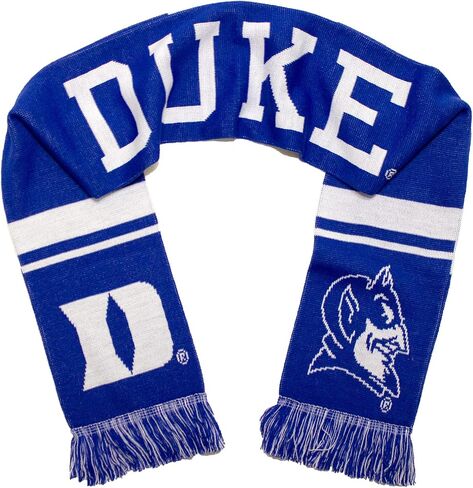 Duke Blue Devils Scarf - Duke University Classic Knitted in Saudi Arabia