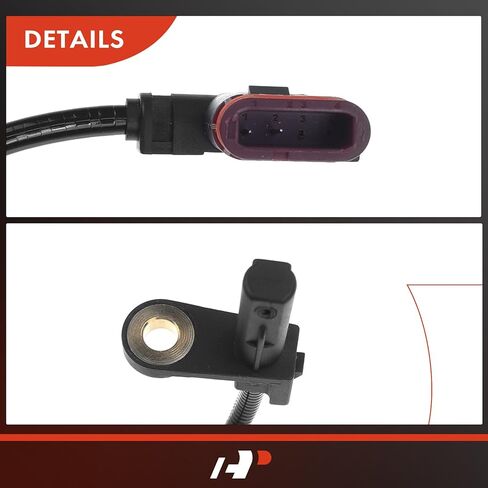 A-Premium ABS Wheel Speed Sensor Compatible with Mercedes-Benz Models - CL500/CL600/S550/S600/S65 AMG 2007-2010, CL63/CL65/S63 AMG 2008-2010, S400, S450, S500 - Rear Driver or Passenger Side in Saudi Arabia