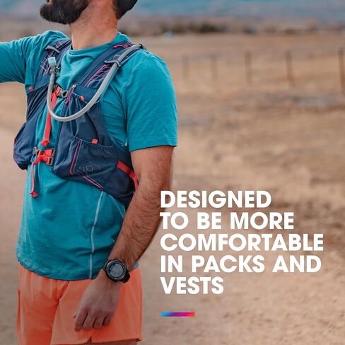 سرعة HydraPak (خزان ترطيب 1.5 لتر أو 2 لتر) خزان/خزان مياه نحيف، صمام عض ذاتي الغلق، مانع للتسرب، قابل للعكس بالكامل، آمن للاستخدام في غسالة الأطباق in Kuwait