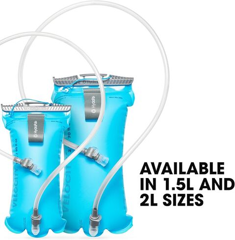 سرعة HydraPak (خزان ترطيب 1.5 لتر أو 2 لتر) خزان/خزان مياه نحيف، صمام عض ذاتي الغلق، مانع للتسرب، قابل للعكس بالكامل، آمن للاستخدام في غسالة الأطباق in Kuwait