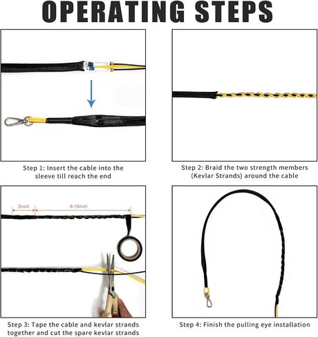 1000ft/300m LC to LC Armored Outdoor Fiber Optic Cable, Single Mode Duplex Fiber Patch Cable, 9/125um LC Fiber Jumper, (OS1/OS2 Compatible), Low Friction LSZH, Black in Saudi Arabia