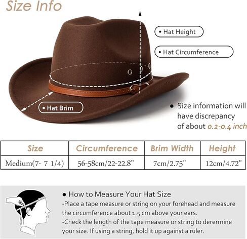 قبعة رعاة البقر ليسيانثوس للنساء والرجال، قبعات راعية البقر الغربية الكلاسيكية من فيدورا in Kuwait