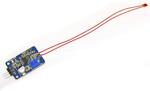 Taidacent Strain Gauge 350 Ohm Bend Flex Sensor Weighing Amplifier Module Pressure Sensor Analog Output Strain Gauge Test Kit (Extension Cable) in Saudi Arabia
