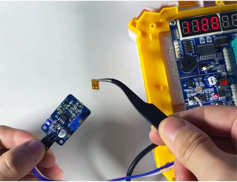 Taidacent Strain Gauge 350 Ohm Bend Flex Sensor Weighing Amplifier Module Pressure Sensor Analog Output Strain Gauge Test Kit (Extension Cable) in Saudi Arabia