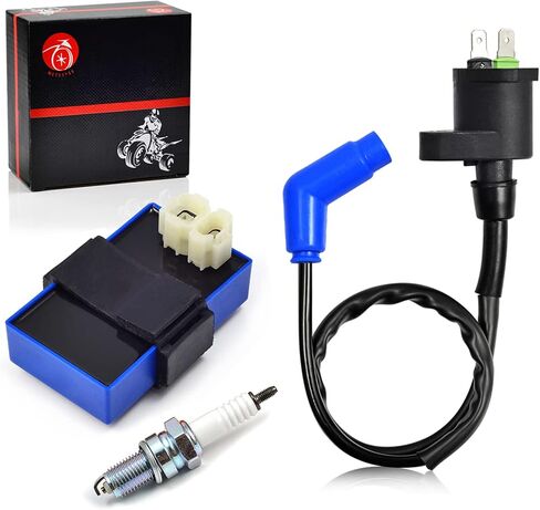 igniter CDI Box and Ignition Coil Spark Plug For Honda FourTrax 300 TRX 300 TRX300FW 2x4 4x4 1989 1990 1991 1992 1993 OEM 30410-HC4-770 30510-HC4-000 in Saudi Arabia