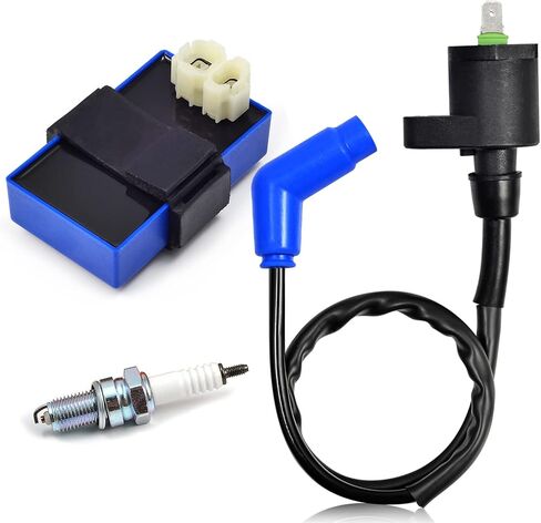 igniter CDI Box and Ignition Coil Spark Plug For Honda FourTrax 300 TRX 300 TRX300FW 2x4 4x4 1989 1990 1991 1992 1993 OEM 30410-HC4-770 30510-HC4-000 in Saudi Arabia