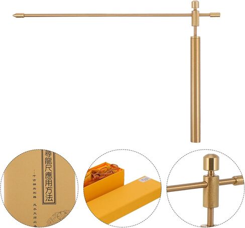 POPETPOP قضيب التغطيس النحاسي، قضبان السحرة، قضيب التغطيس القابل للسحب، قضبان التغطيس النحاسية، قضبان التغطيس المحمولة مع قضبان التكهن، حقيبة قضبان التغطيس المائية in Kuwait