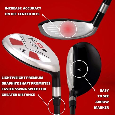 Majek Golf All Hybrid # 4 Senior Flex Right Handed New Utility A Flex Club in Saudi Arabia