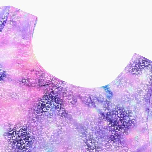 JiAmy Leotards for Girls Gymnastics, Long Sleeve Sparkly Dance Biketards with Shorts Ballet Tumbling Outfit for 3-12 Years in Kuwait