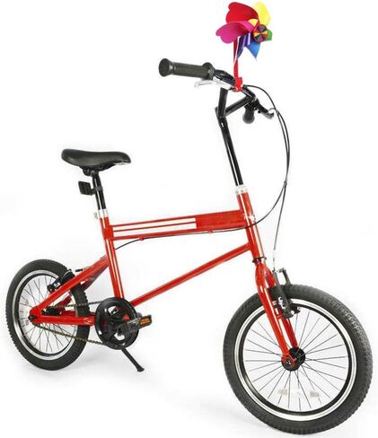 Bike Handlebar Pinwheel for Girls, Mini-Factory Bike Accessory Decoration Wind Spinner for Kid's Bicycle (Colorful Flowers) in Kuwait