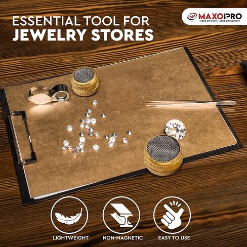 Ultrasonic Cleaner Baskets for Small Parts | Set of 2 Ultrasonic Parts Cleaner Basket with Screw Lock | Brass Body Stainless Steel Mesh Jewelry Steam Cleaner for Jewelry & Watch Parts | by MaxoPro in Saudi Arabia