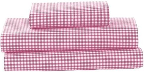 bkb Gingham Toddler Sheet Set, Black in Saudi Arabia
