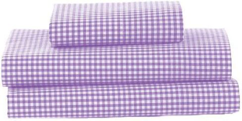 bkb Gingham Toddler Sheet Set, Black in Saudi Arabia