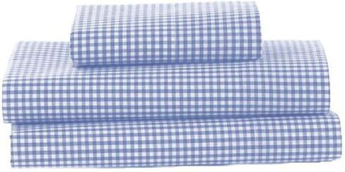 bkb Gingham Toddler Sheet Set, Black in Saudi Arabia