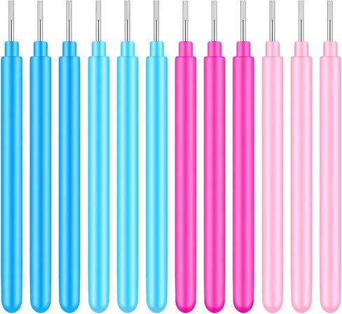 Paper Quilling Tools Rolling Curling Quilling Needle Pen DIY Cardmaking Paper Quilling Pen for Art Craft Handmade Tools, 4 Colors (24 Pieces) in Saudi Arabia