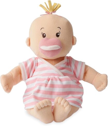 Manhattan Toy Baby Stella Soft First Baby Doll for Ages 1 Year and Up, 15", Peach in Saudi Arabia