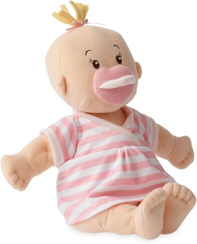 Manhattan Toy Baby Stella Soft First Baby Doll for Ages 1 Year and Up, 15", Peach in Saudi Arabia