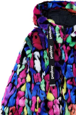 معطف منسوج للفتيات من Desigual، تشطيبات مادية in Saudi Arabia
