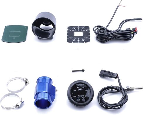 العالمي 52 مللي متر مقياس درجة حرارة الماء 100-300F(-17 ~ 187C) مع مشترك الأنابيب المبرد الاستشعار محول 30 مللي متر in Kuwait