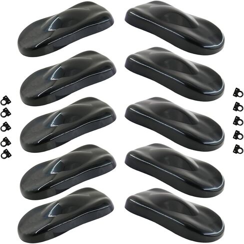 10Pack Speed Shape Display Show ABS Plastic Car Model Painting Wrapping Vinyl Film Sample Exhibition Display Black in Saudi Arabia