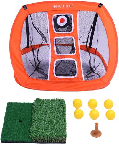 شبكة تقطيع الجولف المنبثقة، شبكة ضرب الجولف في الأماكن المغلقة/الخارجية مع بساط الجولف للعبة التأرجح في الفناء الخلفي الداخلي in Kuwait