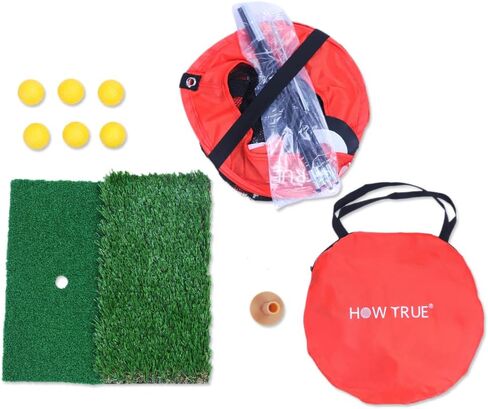 شبكة تقطيع الجولف المنبثقة، شبكة ضرب الجولف في الأماكن المغلقة/الخارجية مع بساط الجولف للعبة التأرجح في الفناء الخلفي الداخلي in Kuwait