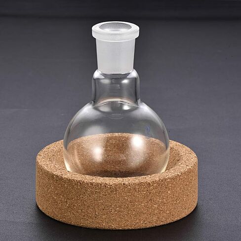 uxcell Lab Flask Support Cork Stand 100mm Diameter Round Bottom Holder for 150ml-1000ml Flasks 2Pcs in Saudi Arabia