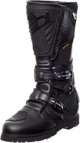 SIDI | Touring Motorcycle Boots, Professional Motocross Boots for Men ADVENTURE 2 GORE-TEX, Micro-Adjustable and Replaceable Buckles, Flex System, Velcro Strap in Kuwait