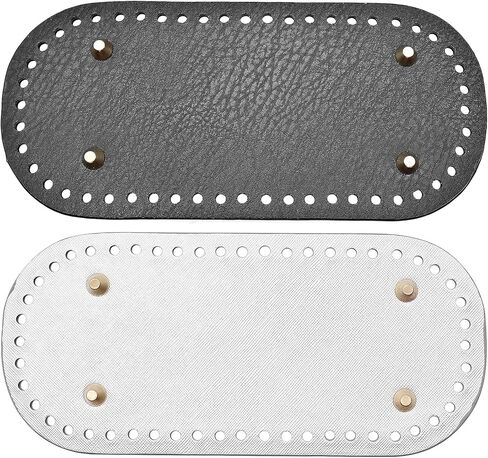 قطعتان من حقيبة الكروشيه السفلية، قاعدة محفظة كروشيه، وسادة قاعدة سفلية لحقيبة جلدية من البولي يوريثان، أكياس حياكة طويلة بيضاوية الشكل للأظافر، وسادة سفلية للحقيبة DIY لحقيبة اليد، وحقائب الكتف، وصناعة المحفظة in Kuwait