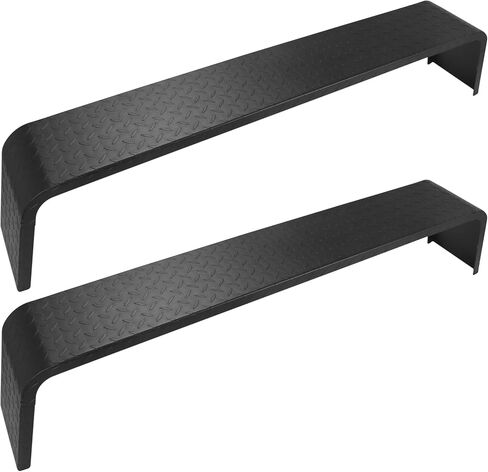 مصدات مقطورة فولاذية شديدة التحمل - 10-1/4 بوصة × 72-7/8 بوصة × 13 بوصة - تناسب مقطورات المحور الترادفي بعجلات 13 بوصة - 15 بوصة - قطعتان in Kuwait