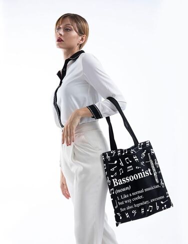 MINIGIU Bassoonist Gift Bassoonist Appreciation Gift Bassoon Lover Gift Bassoon Tote Bag for Bassoon Player in Saudi Arabia