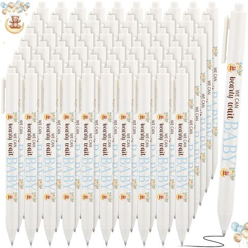 60 قطعة من أقلام استحمام الطفل هدايا الحفلات بالجملة للضيوف الفتيات والأولاد ألعاب محايدة تكشف عن الجنس هدايا استحمام الطفل هدايا تذكارية لوازم حقائب الهدايا (زهرية) in Kuwait