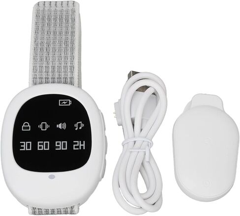 منبه للتبول اللاإرادي، قابل لإعادة الشحن عبر USB، منبه لاسلكي للتدريب على النونية، جهاز استشعار للتبول اللاإرادي مع صوت واهتزاز، جهاز استشعار للتبول اللاإرادي للأولاد والبنات in Saudi Arabia