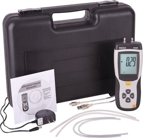 REED Instruments R3002 Digital Manometer, Gauge/Differential, 5psi in Saudi Arabia
