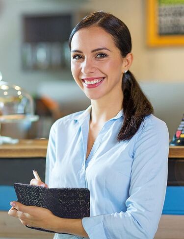 Server Books for Waitress - Leather Waiter Book Server Wallet Cute Waitress Book&Waitstaff Organizer, Waitress Book with Money Pocket&Magnetic Closure Fit Server Apron, Glitter Black in Saudi Arabia