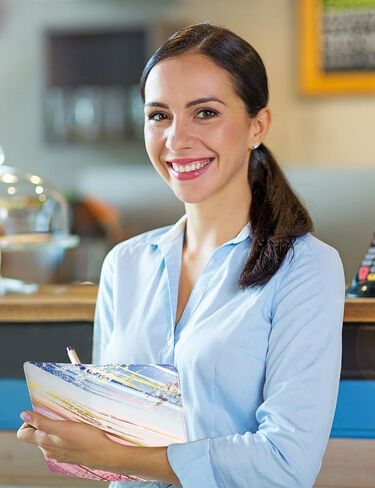 Server Books for Waitress - Leather Waiter Book Server Wallet Cute Waitress Book&Waitstaff Organizer, Waitress Book with Money Pocket&Magnetic Closure Fit Server Apron, Glitter Black in Saudi Arabia