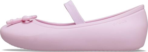 Crocs Unisex-Child Brooklyn Ballet Flats (Little Big Kid) K Black in Saudi Arabia