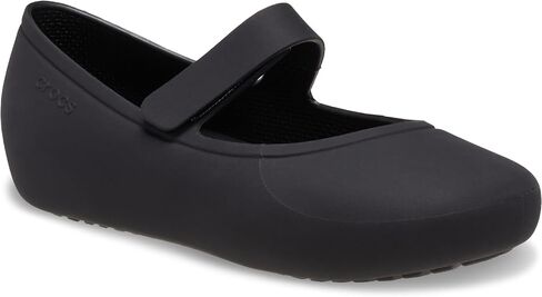 Crocs Unisex-Child Brooklyn Ballet Flats (Little Big Kid) K Black in Saudi Arabia