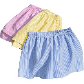 Shenhe Women's 3 Pack Summer Summer Boxer Shorts مرنة الخصر على عريض الساق غير الرسمية in Saudi Arabia