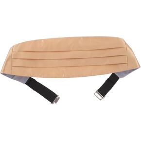 ساتان cummerbund للرجال قابلة للتعديل cummerbund متعددة الاستخدامات لحفلات الزفاف الأحداث الرسمية الأحداث الأنيقة جودة التصميم الحرفي لأي in Kuwait