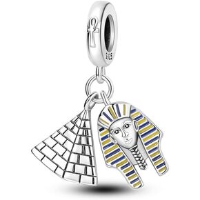 سحر S925 STERLING SILVER FIT لسوار باندورا هدية مجوهرات حبة القلادة الأصلية لها in Saudi Arabia