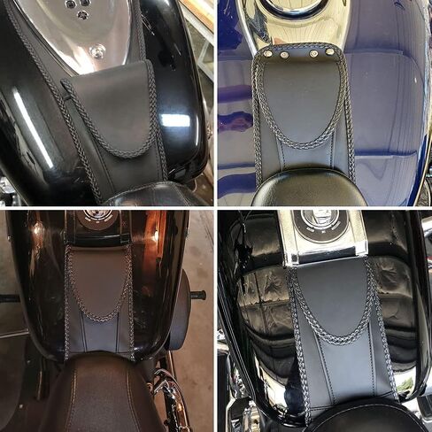 Three T Gas Fuel Tank Bib Pouch Bag Cover for for Harley Softail FLST FLSTN FLSTF FLSTC FLSTS, FXST FXSTB FXSTI FXSTS FXSTC in Saudi Arabia