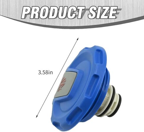 Radiator Expansion Tank Coolant Reservoir Cap Cover Replacement for A4 A5 A6 A7 A8L S4 S5 Q5 Q7 Q8 RS4 RS5, Toureg, Porsche 4M0121321J 4M0121321K in Saudi Arabia