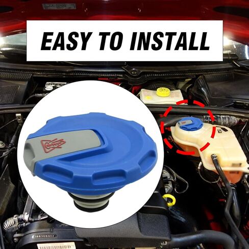 Radiator Expansion Tank Coolant Reservoir Cap Cover Replacement for A4 A5 A6 A7 A8L S4 S5 Q5 Q7 Q8 RS4 RS5, Toureg, Porsche 4M0121321J 4M0121321K in Saudi Arabia