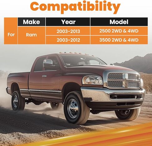 maXpeedingrods 0-3" Adjustable Track Bar for Ram 2500 3500 2003-2013 in Saudi Arabia